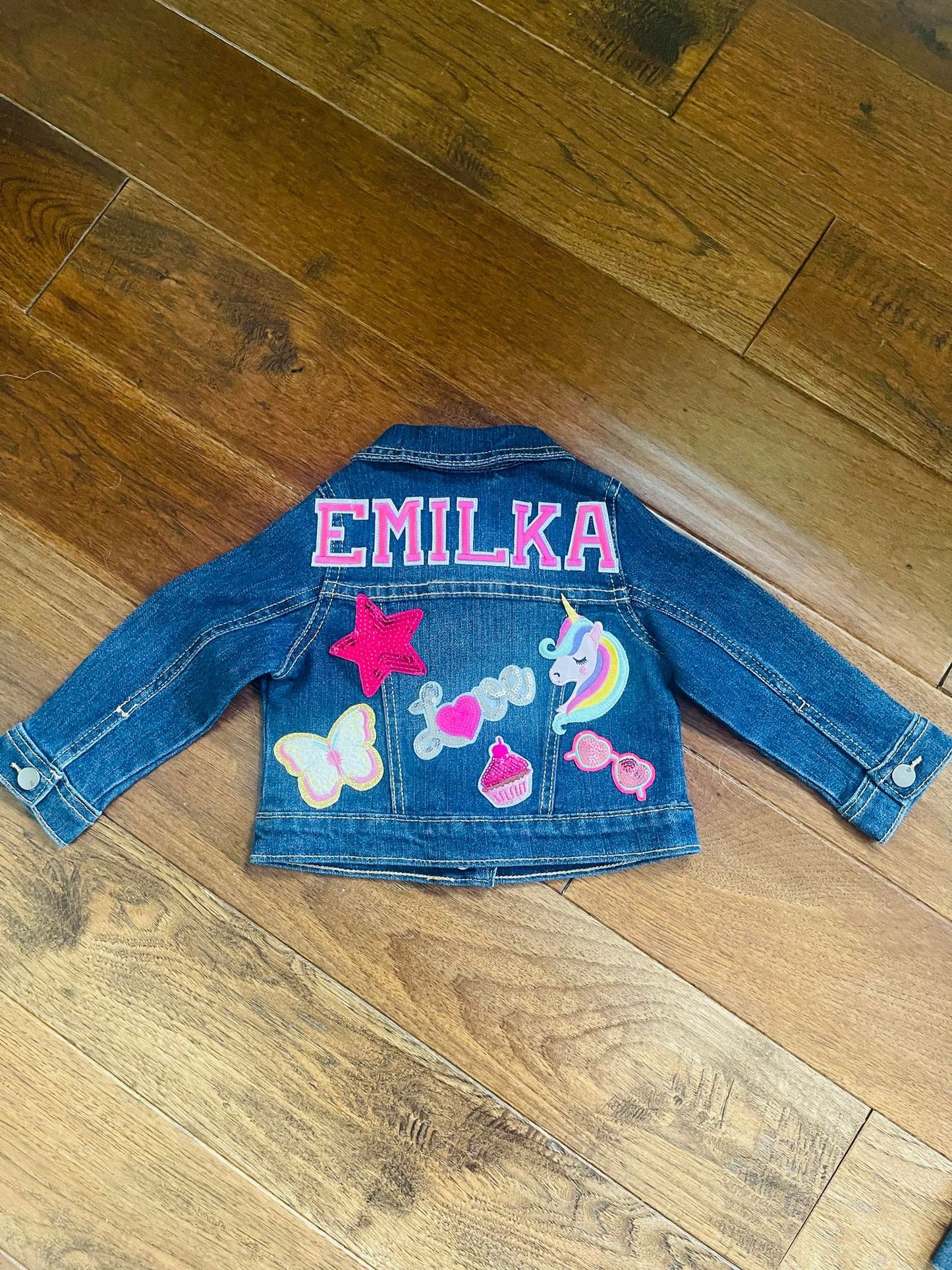 Girl Denim Jacket - Emilka Design