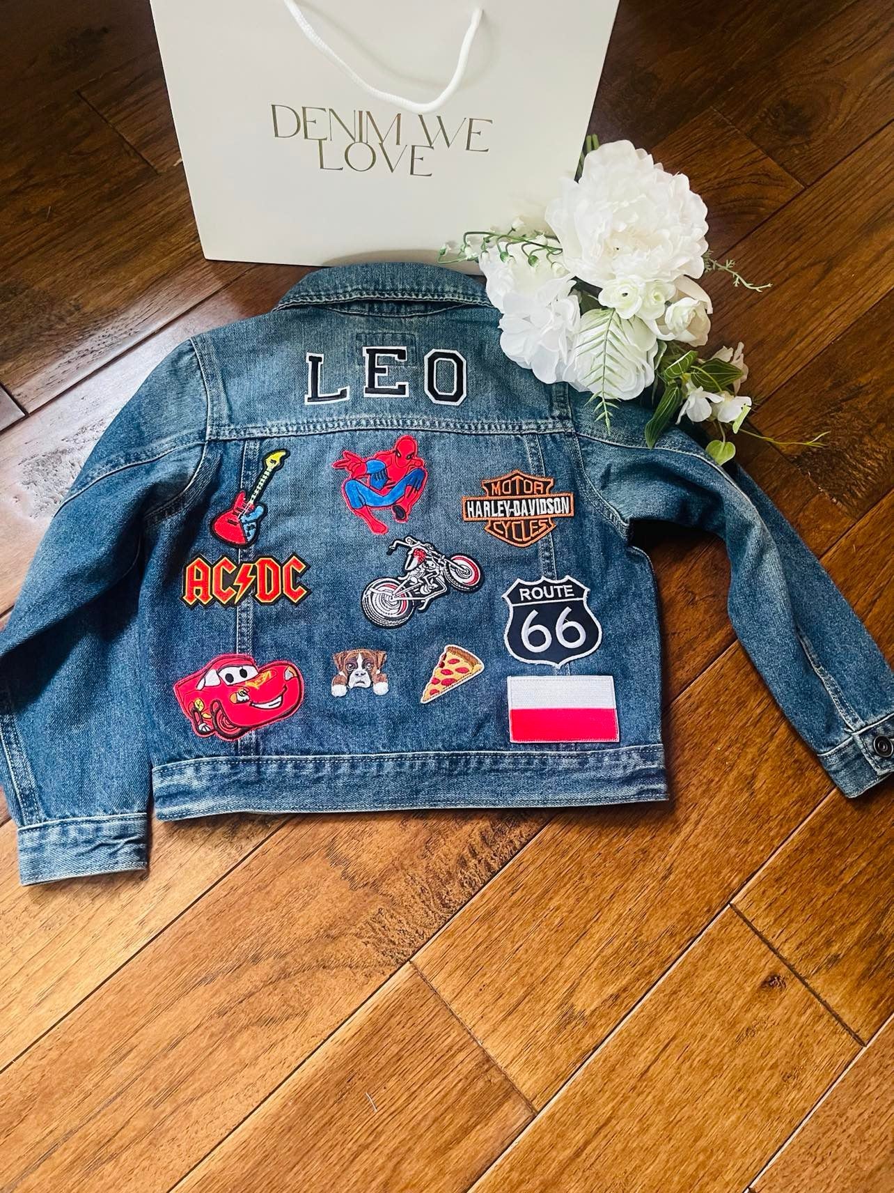 Boys Denim Jacket - Custom Design