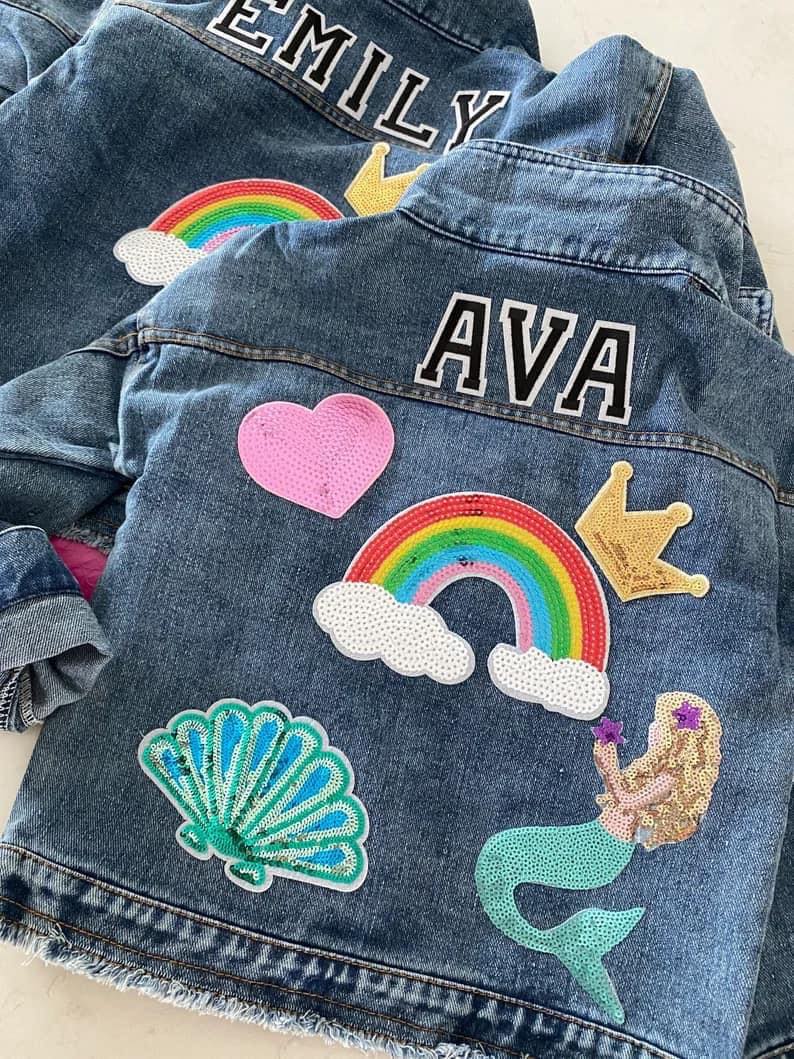 Girl Denim Jacket - Ava Design