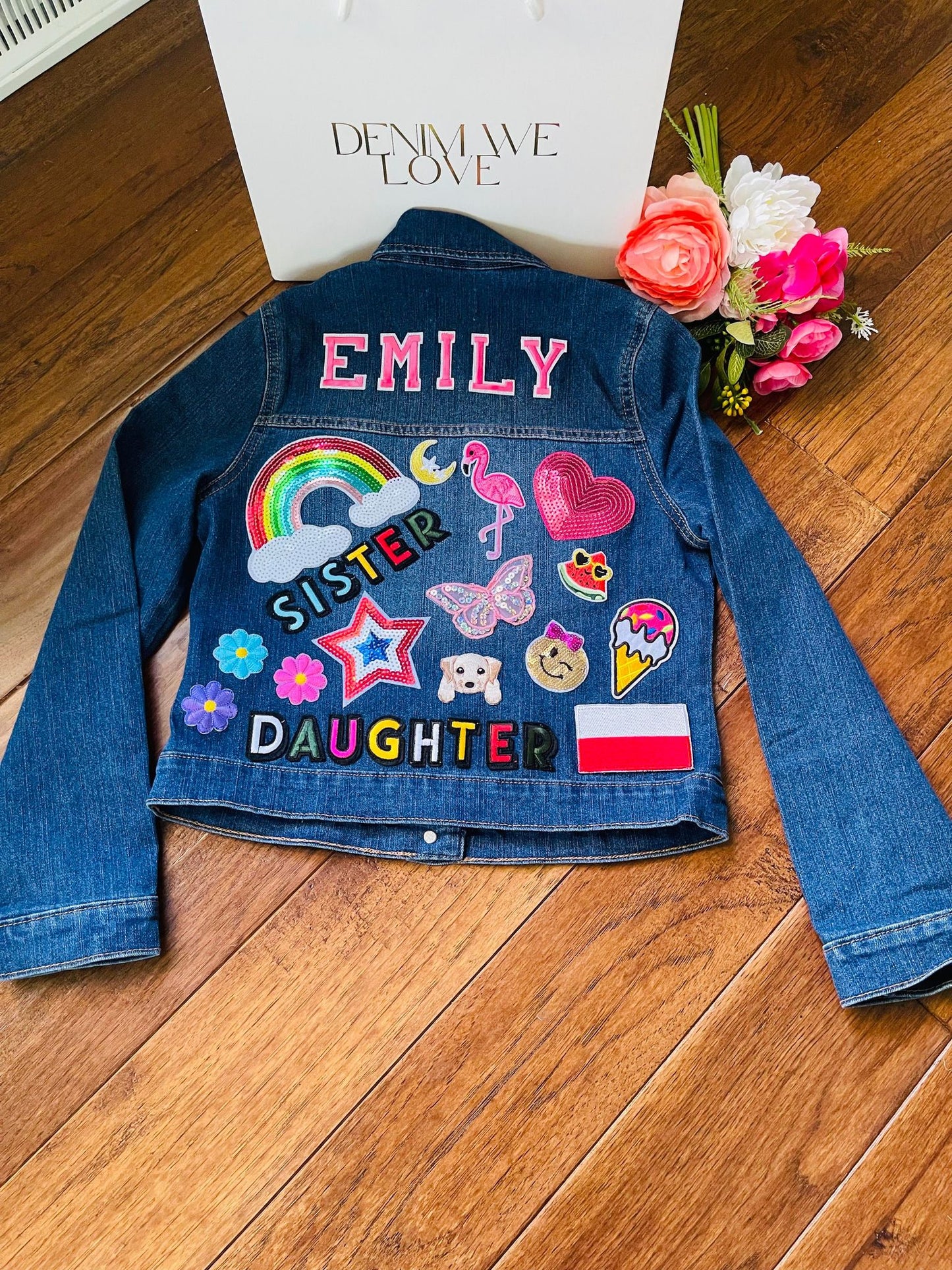 Girl Denim Jacket - Emily Design