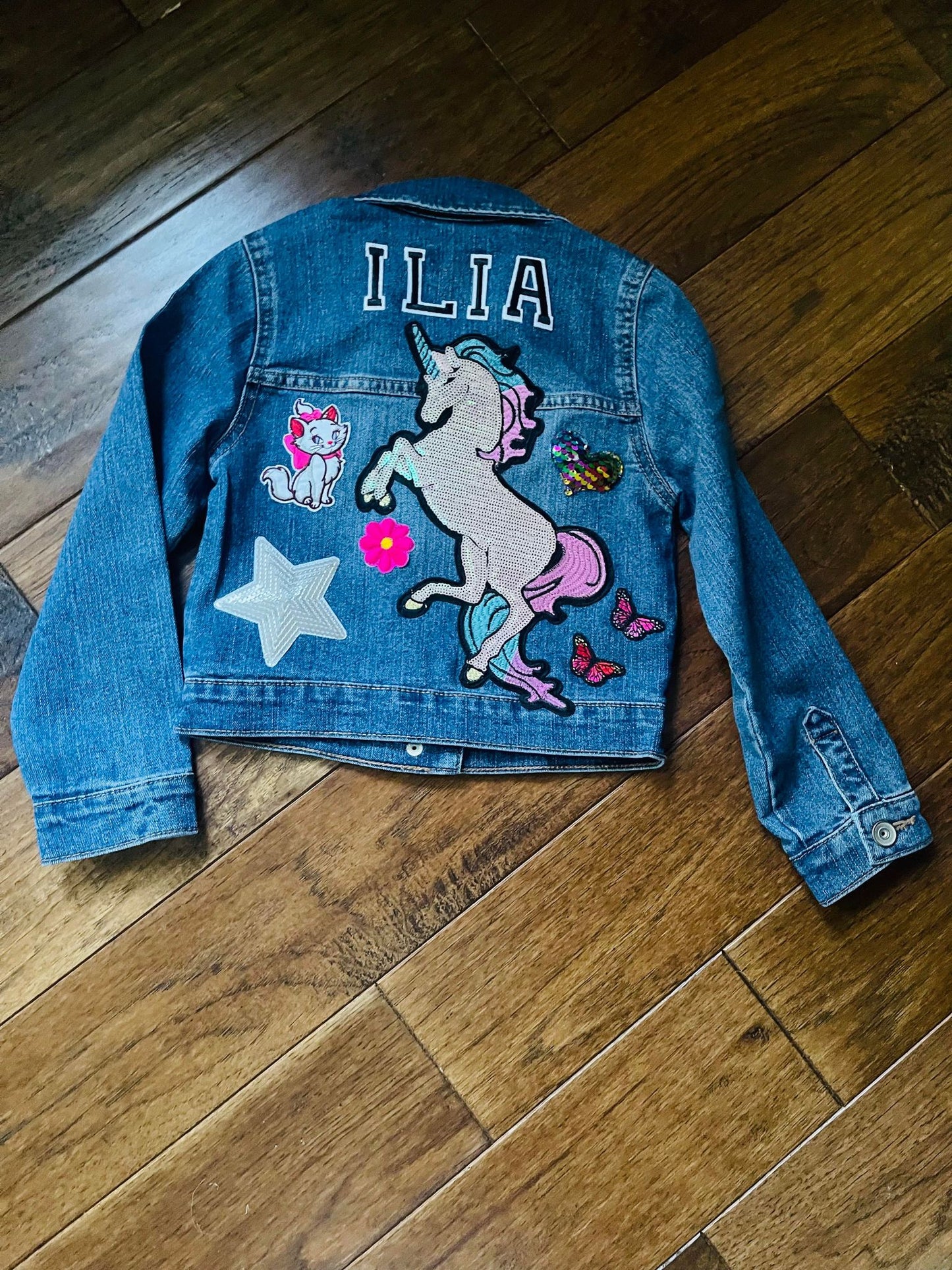 Girl Denim Jacket - Ilia Design