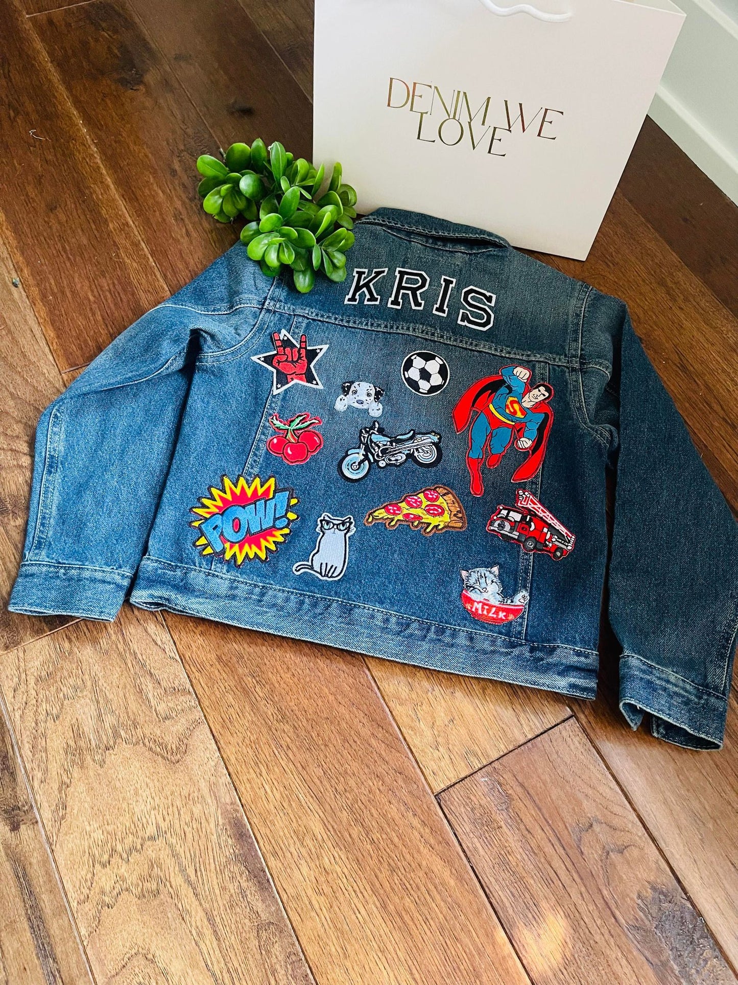 Boys Denim Jacket - Kris Design