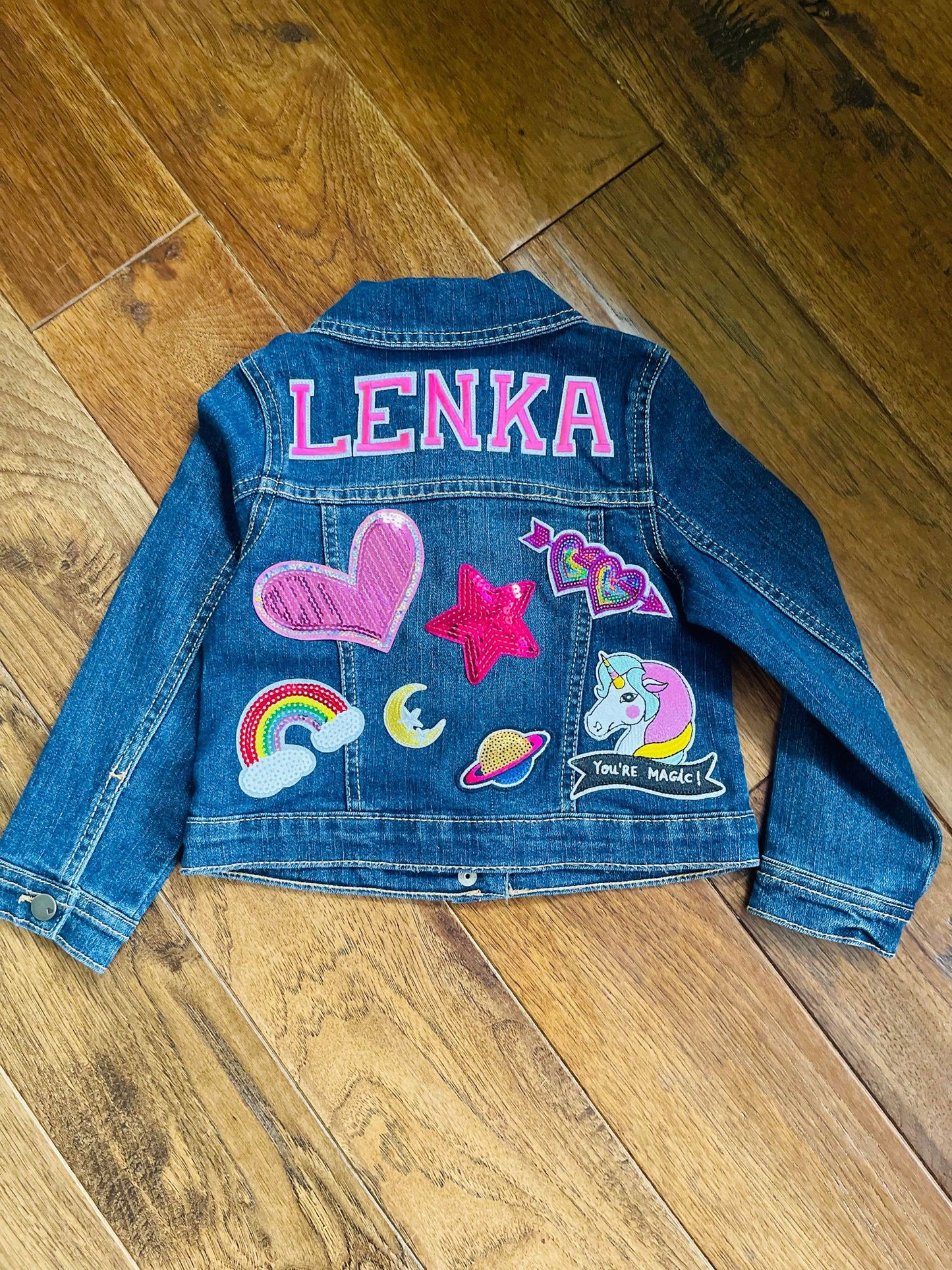 Girl Denim Jacket - Lenka Design