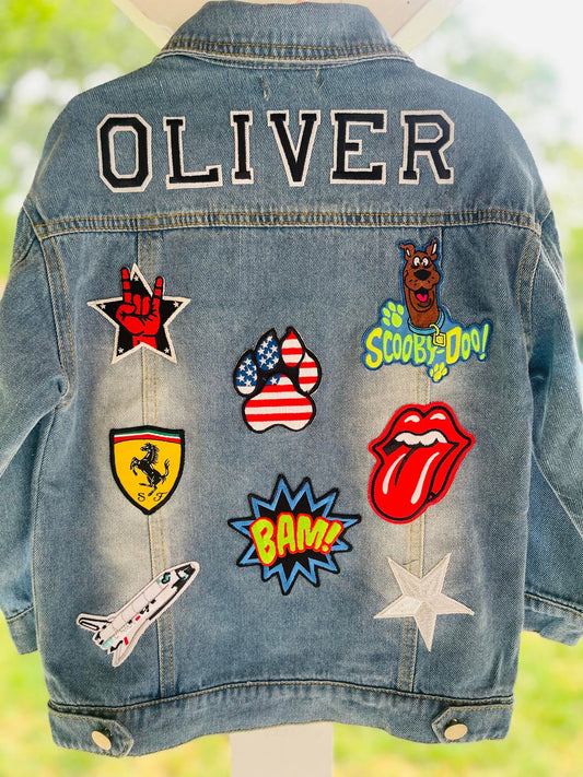 Boys Denim Jacket - Oliver Design