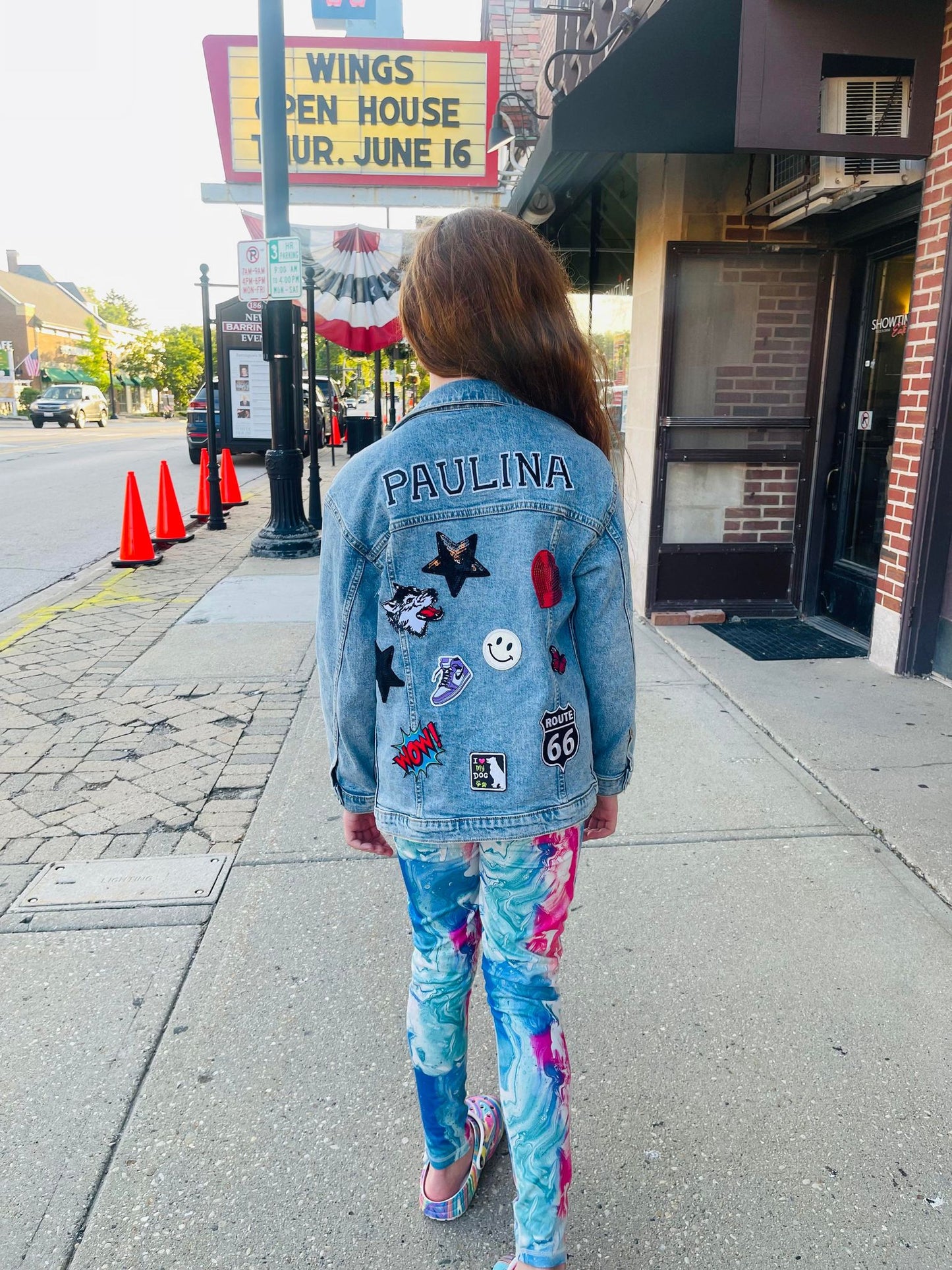 Girl Denim Jacket - Paulina Design